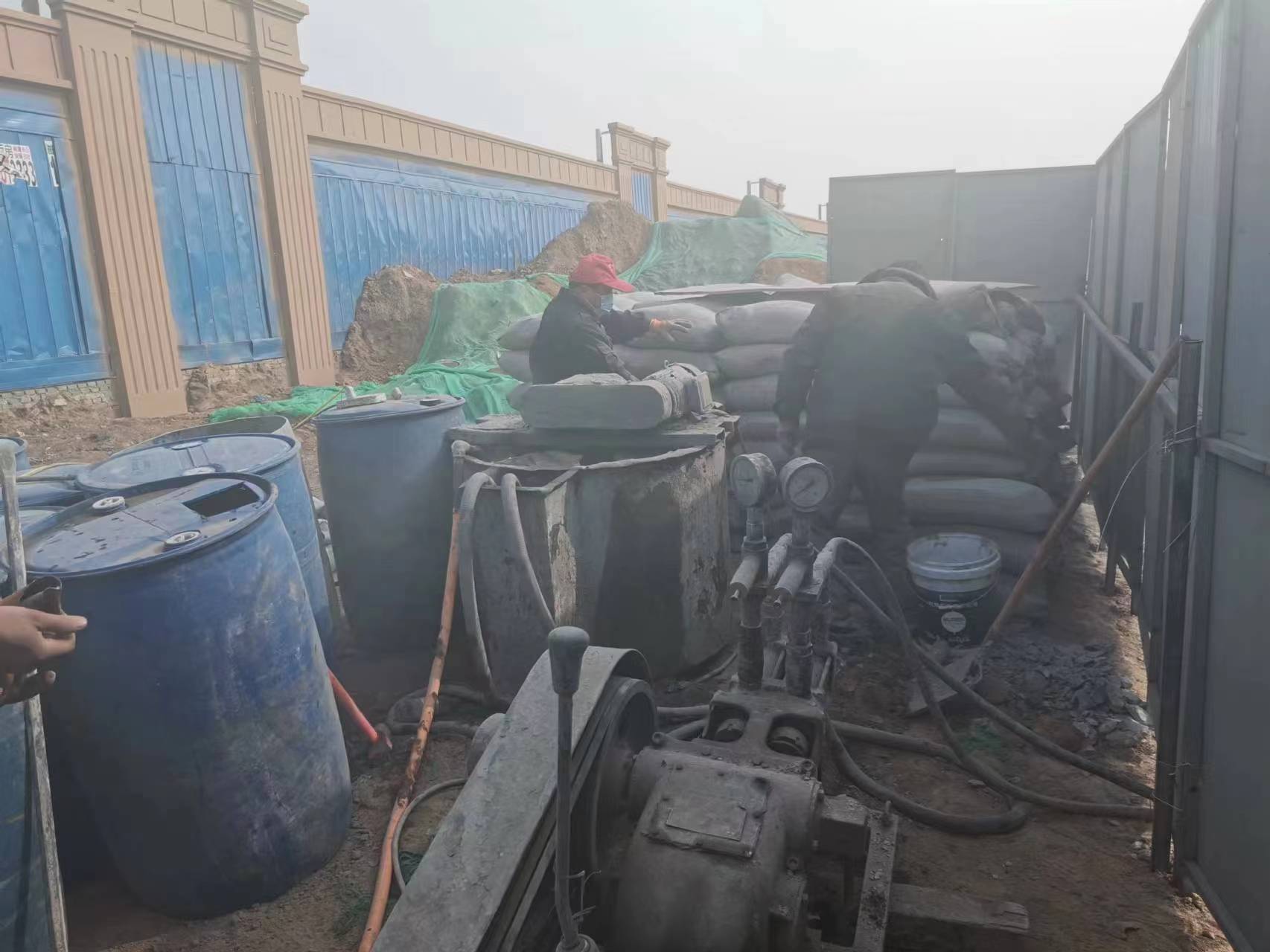 瓮安房屋下沉注浆